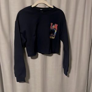 Cropped Ice Cube Crewneck